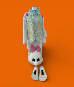 COSTUME RENTAL - R161 White Bunny 8pcs