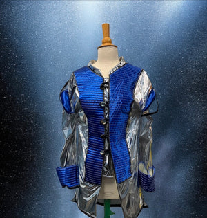 COSTUME RENTAL - L18 New Blue Galactic Jacket