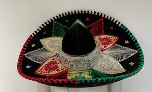 COSTUME RENTAL - Z13D- Multi coloured large sombrero