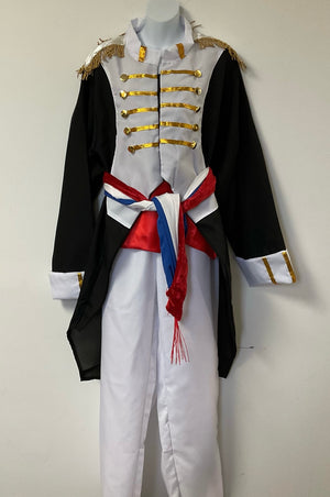 COSTUME RENTAL - b34A Napolean #2 - 6 pc Large