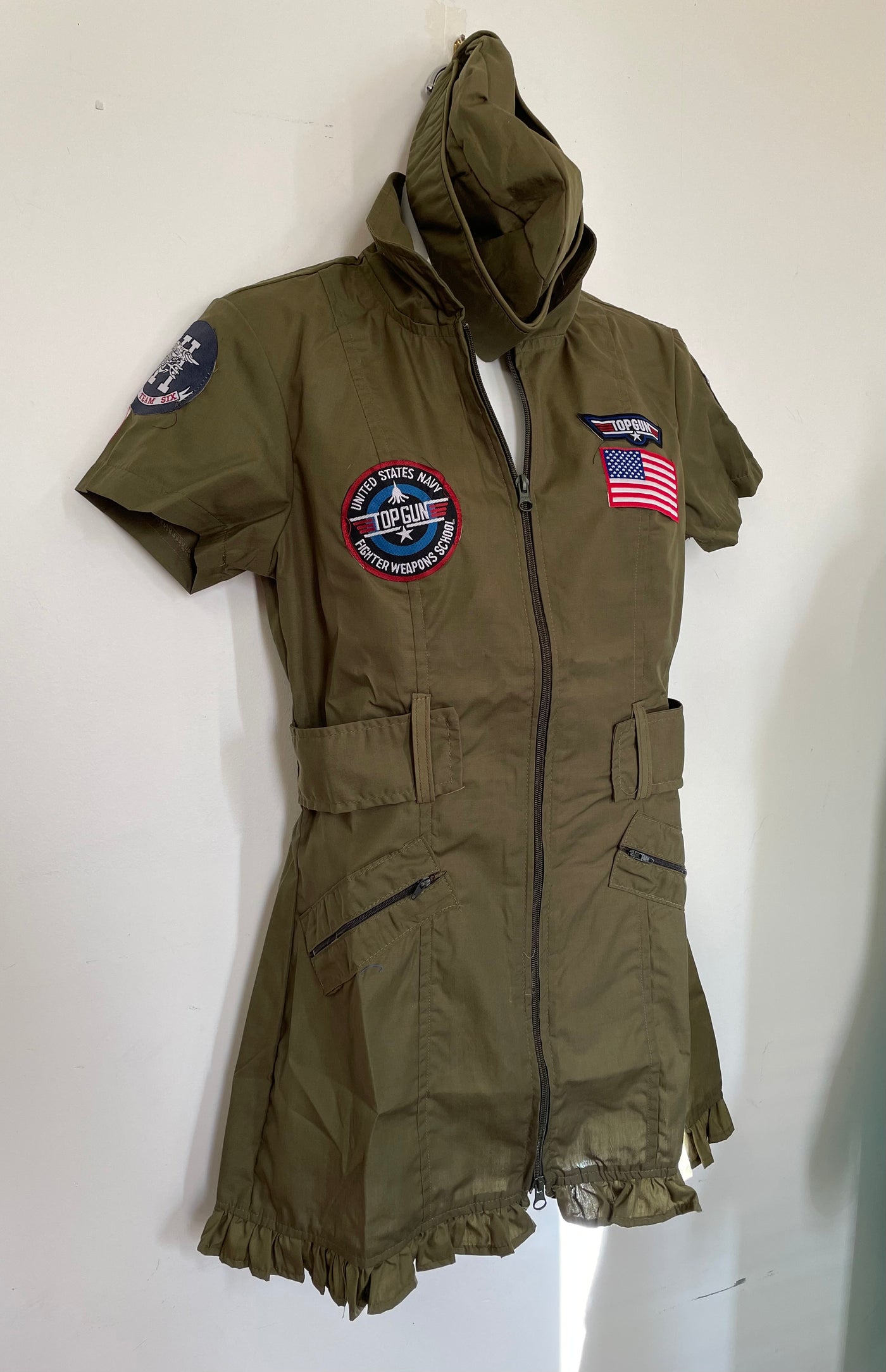 top gun fancy dress ladies Amazon.com: Top Gun Aviator Costume : Clothing, Shoes & Jewelry