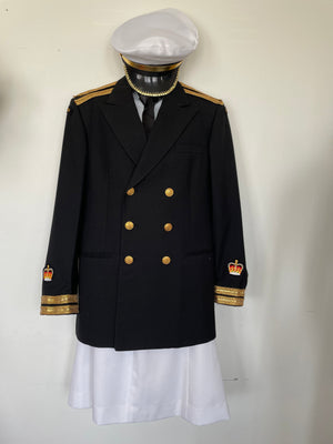 COSTUME RENTAL - O2A Navy Officer Skirt Only 1 pc Large