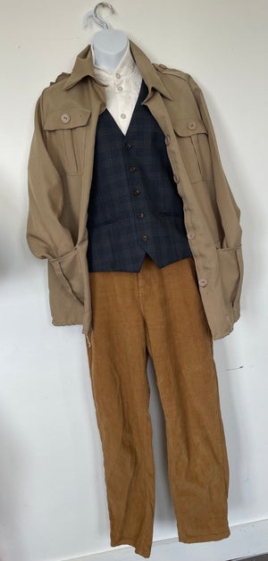 COSTUME RENTAL - J45C 1920's Jacket Beige Large