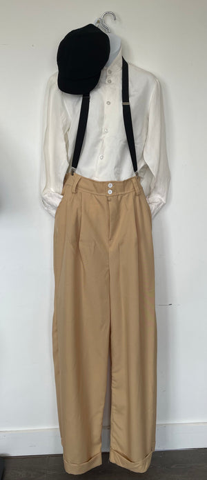 COSTUME RENTAL - J41A 1920's Gatsby Pants Small long