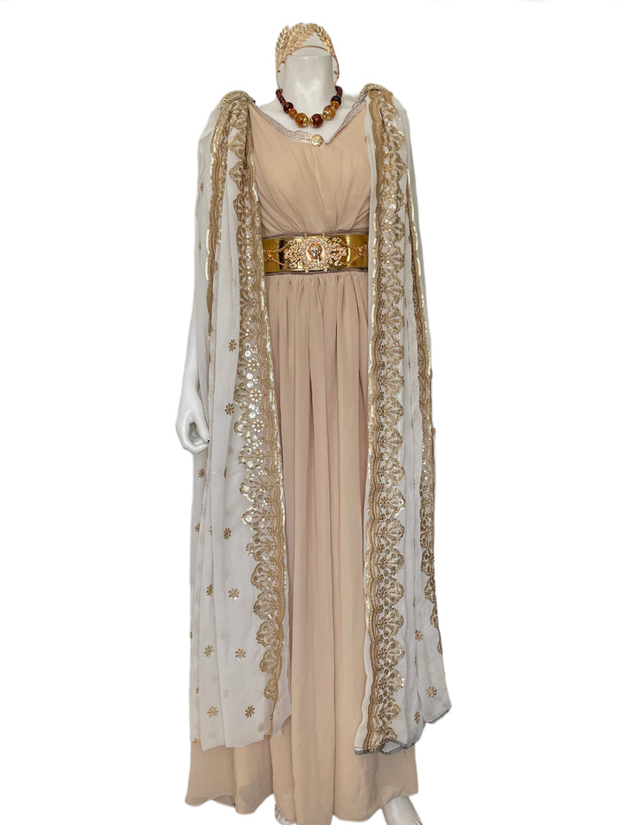 COSTUME RENTAL - F32 Pompea (Caesar's Wife) 4 pcs MED