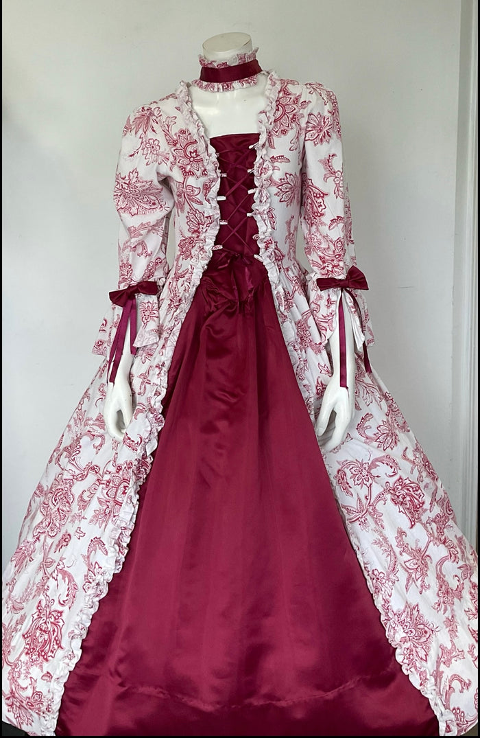 COSTUME RENTAL - B14 Renaissance / Bridgerton Queen- 3pc large