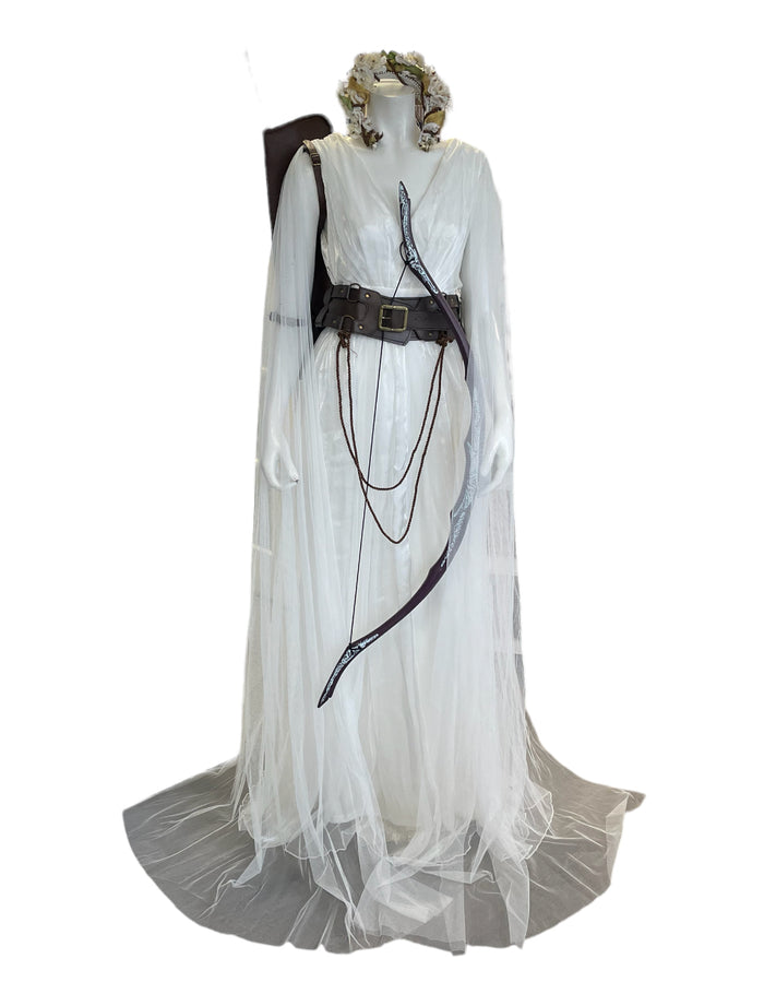 COSTUME RENTAL - F39 Artemis Goddess of the Hunt MEDIUM 5pcs