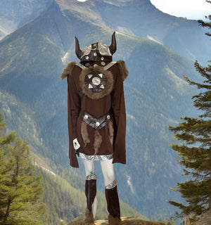 COSTUME RENTAL - G1A Viking Lady 6 pc Large