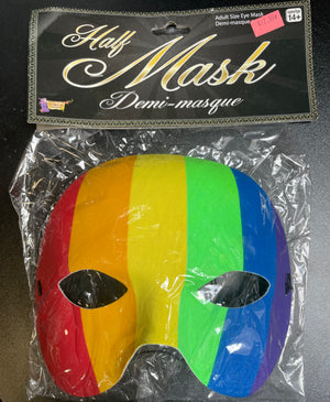 MASK:  Rainbow Pride Mask