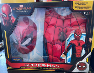 KIDS COSTUME: Spiderman Musclechest Boxed Set