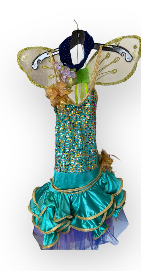 COSTUME RENTAL - M32 Sequin Fairy 4 pcs