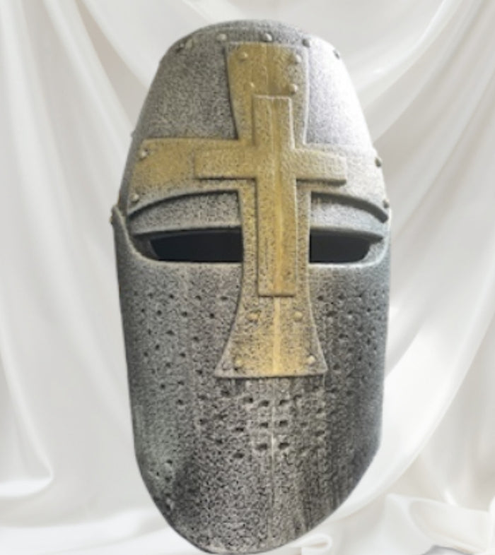 COSTUME RENTAL - Z358 Knight Bucket Helmet