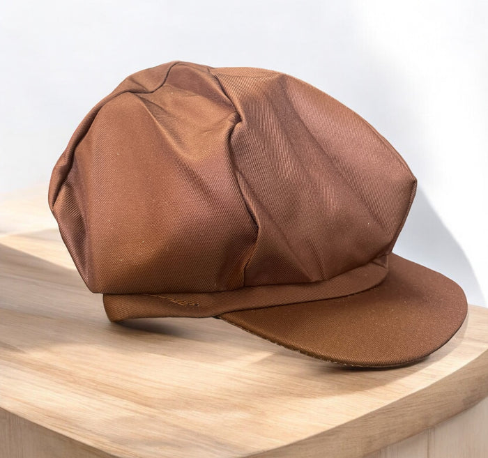 COSTUME RENTAL - Z367 Newsboy Cap Brown