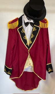 COSTUME RENTAL - M39 Carnival Ringmaster ..The Greatest Showman 3 pc XL