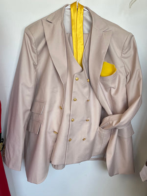 COSTUME RENTAL - J39A 1920's Great Gatsby Suit 5 pc Large