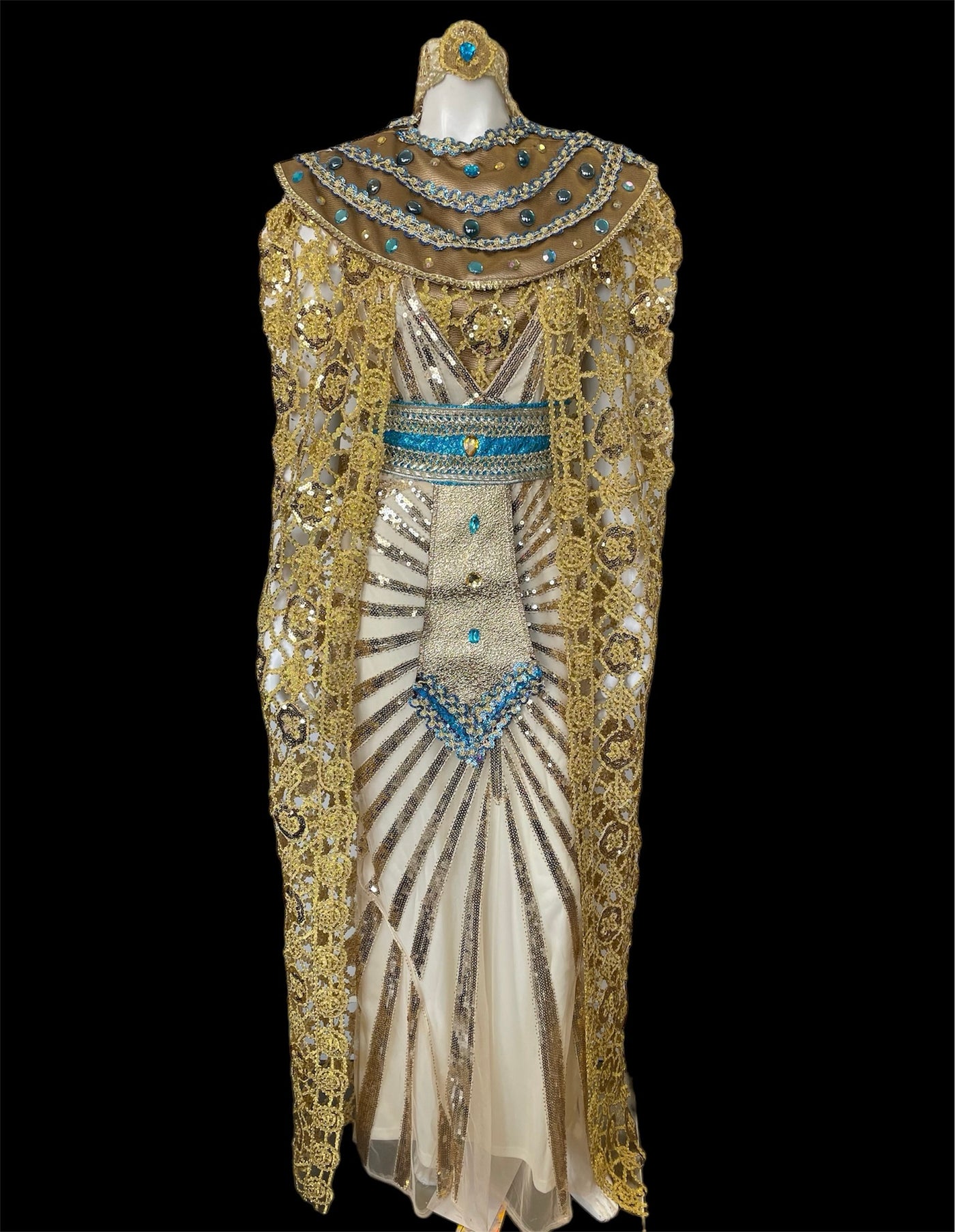 COSTUME RENTAL - F9 Queen Cleopatra -4 pcs MED COSTUME RENTAL - F9 Queen Cleopatra -4 pcs MED