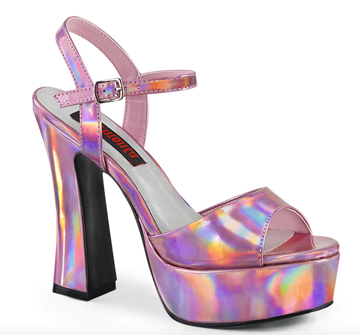 SHOE RENTAL - Z115 Women's Pink Dolly Shoes, Size 9