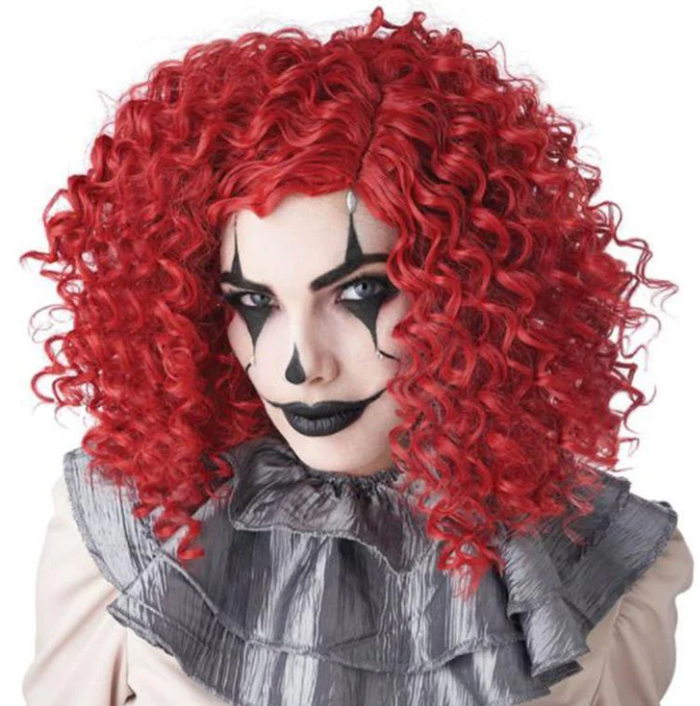 WIG: Corkscrew clown Curls