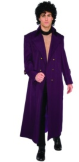 COSTUME RENTAL - D124 Prince Purple Jacket Large 1pc