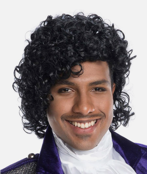 WIG: Rock Star prince wig