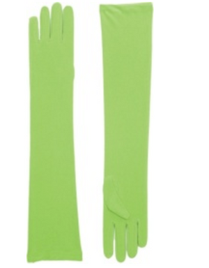 ACCESS: Gloves, Lime Green Formal