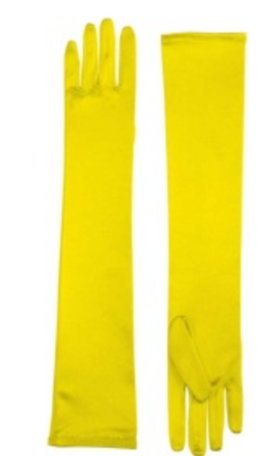 ACCESS: Gloves, Yellow Formal