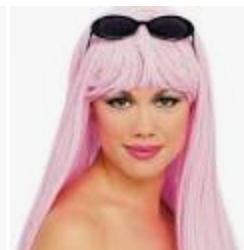 WIG: Pink Glamour WIg