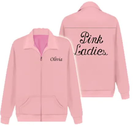 COSTUME RENTAL - J75 1950's Pink Lady Jacket Olivia Medium