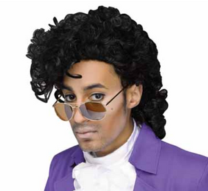 WIG: Purple Pain prince wig