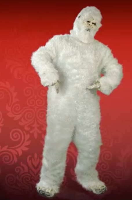 COSTUME RENTAL - R188 Abominable Snowman 6 pcs