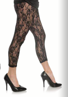 ACCESS: Tights,  Lace black Leggings LARGE