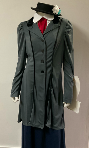 COSTUME RENTAL - D25A Mary Poppins 6 pc MED