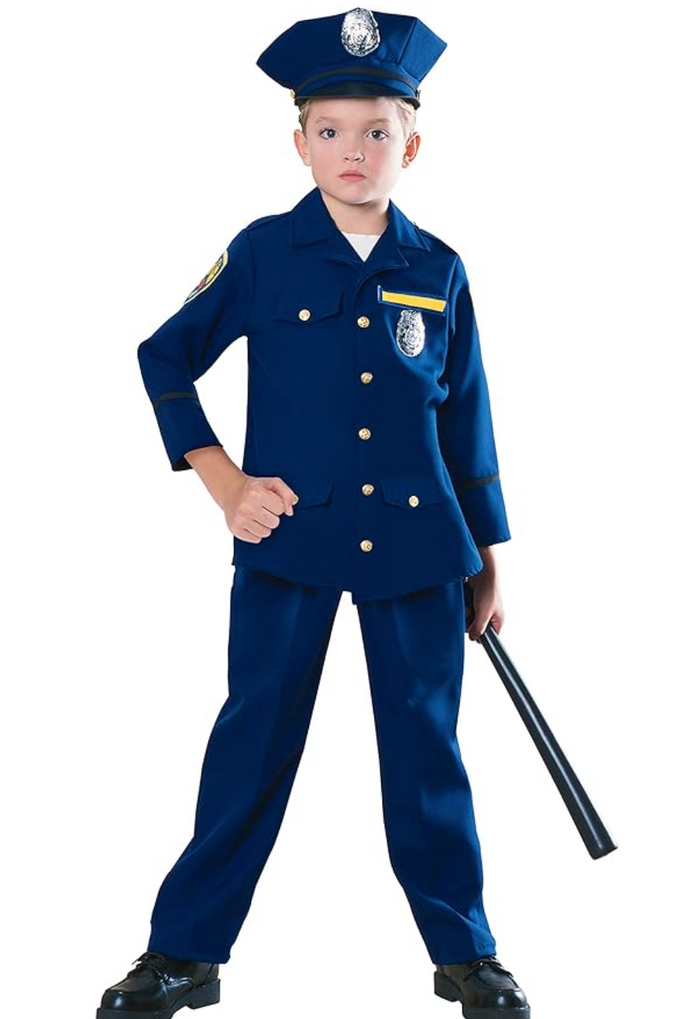 KIDS COSTUME: Police Officer medium