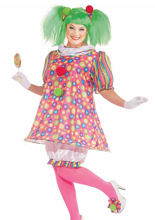 ADULT COSTUME: Tickles the Clown Plus