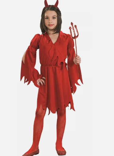 KIDS COSTUME: Devil Girl Small 4-6 AVAILABLE ONLINE ONLY