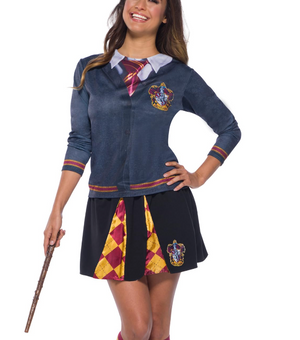 ADULT COSTUME: Harry Potter Gryffindor Skirt  14+