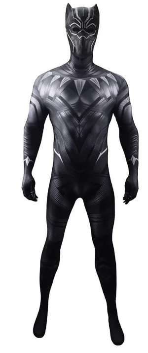 COSTUME RENTAL - E35 Black Panther 2 pc Large