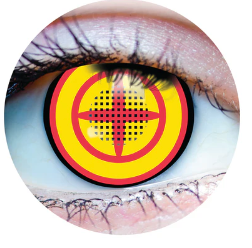 PRIMAL EYES:  Power Yellow & Red 823