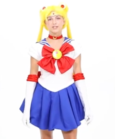 COSTUME RENTAL - D99B Sailor Moon  Medium  5 pcs