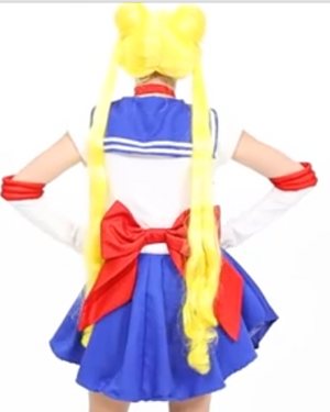 COSTUME RENTAL - D99B Sailor Moon  Medium  5 pcs