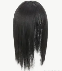 WIG:Black Topper Wig