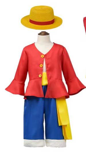 COSTUME RENTAL - D95A Luffy One Piece - 4 pc Medium