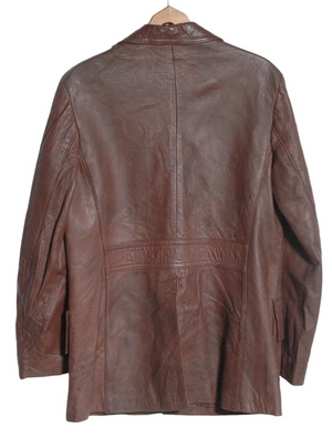 COSTUME RENTAL - X58B Donny Brasco Jacket Chocolate Brown