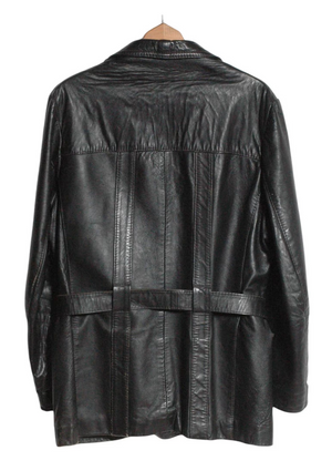 COSTUME RENTAL - X58D Donny Brasco Jacket Black Medium/Large NOT AVAIL OCT 22 TO NOV 30