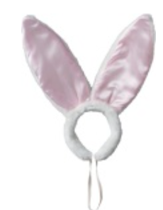 ACCESS: Bunny Ears White and Pink