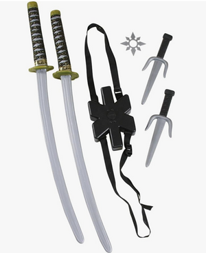 ACCESS: Ninja Double Sword Backpack Set