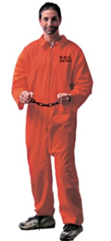 ADULT COSTUME: Prisoner