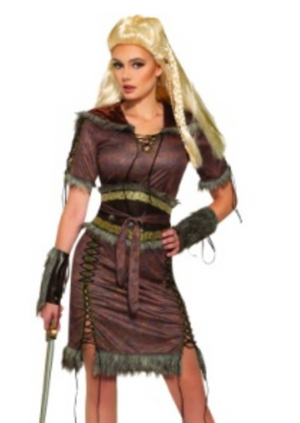 ADULT COSTUME: Viking Maiden Costume