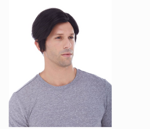 WIG- Black Bob Men's Wig