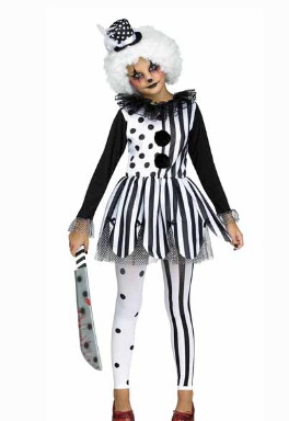 ADULT COSTUME: Killer CLown